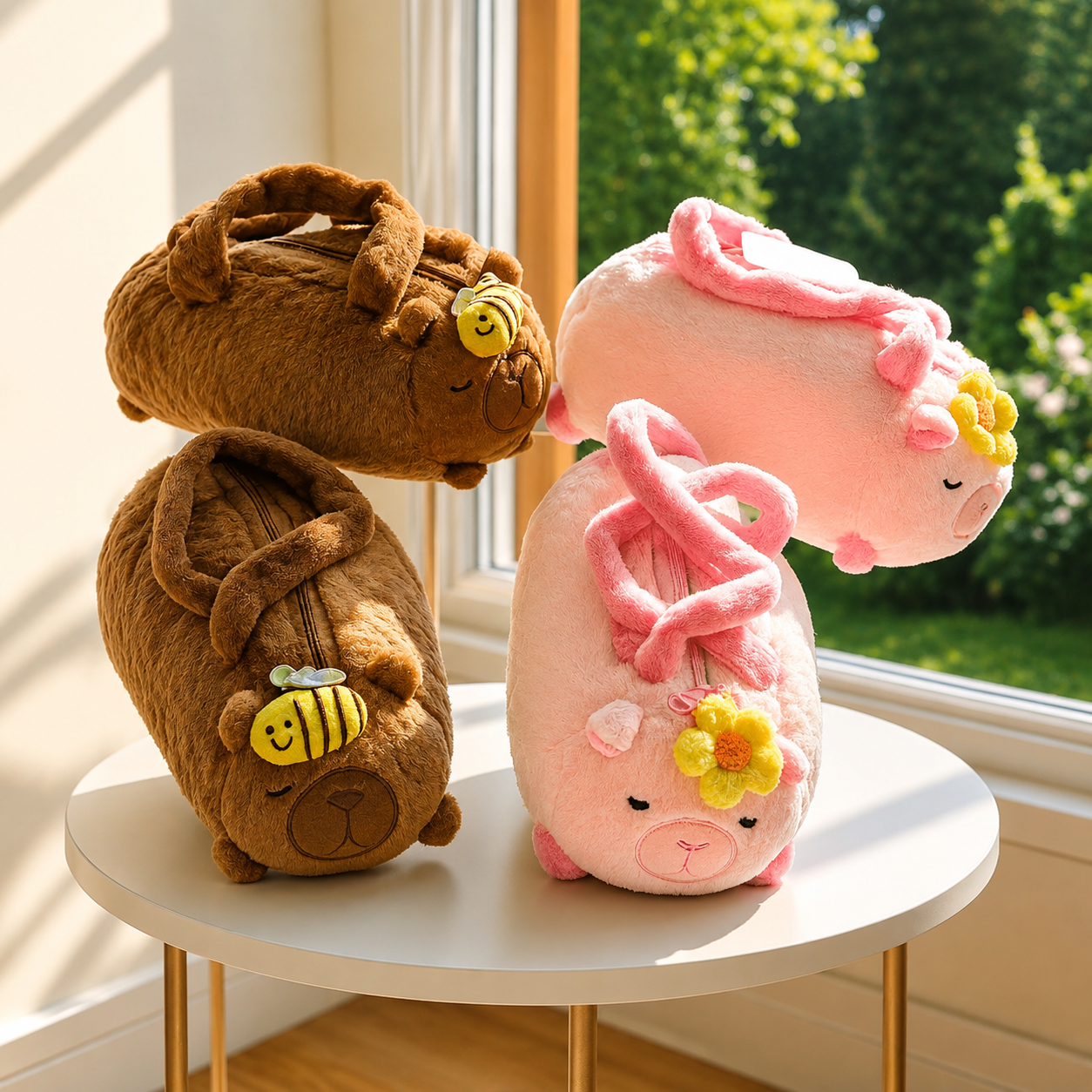 Cute Plush Animal Handbag