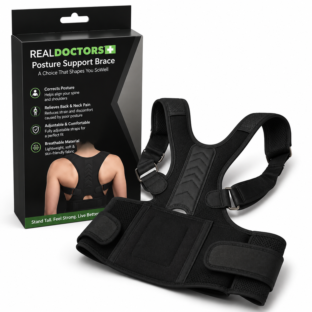 Adjustable Posture Support Belt