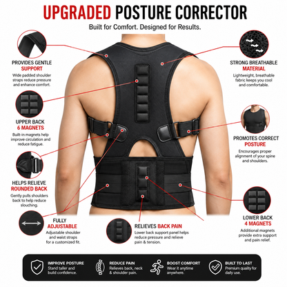 Adjustable Posture Support Belt