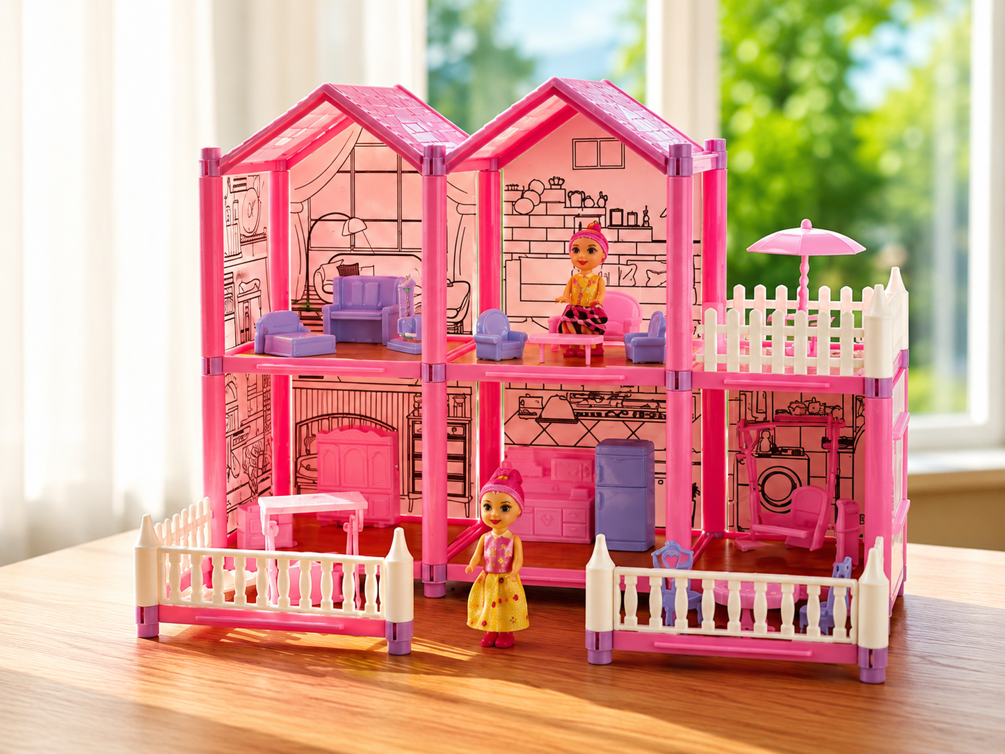 Dreamvilla Dollhouse Playset