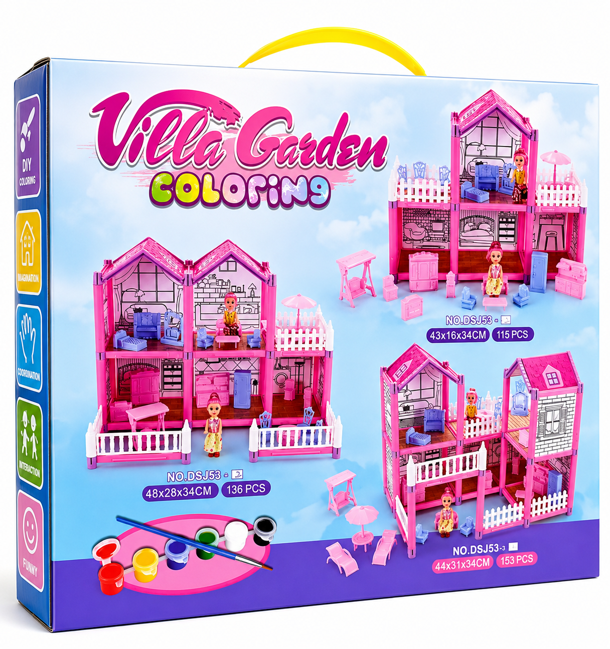 Dreamvilla Dollhouse Playset