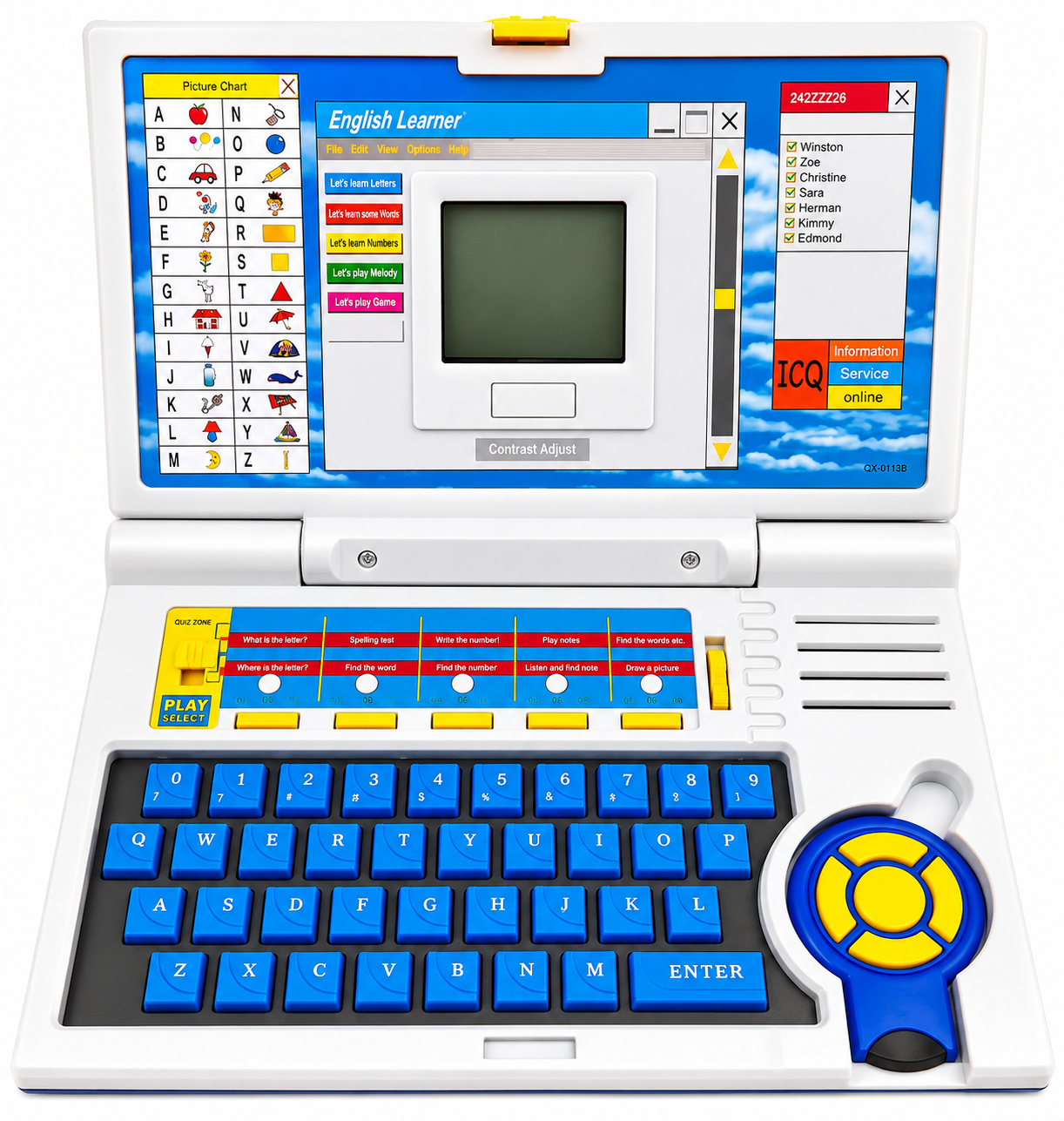 Kids English Learning Laptop
