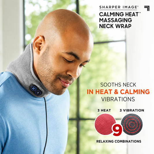 Calm Heat Massaging Neck Wrap