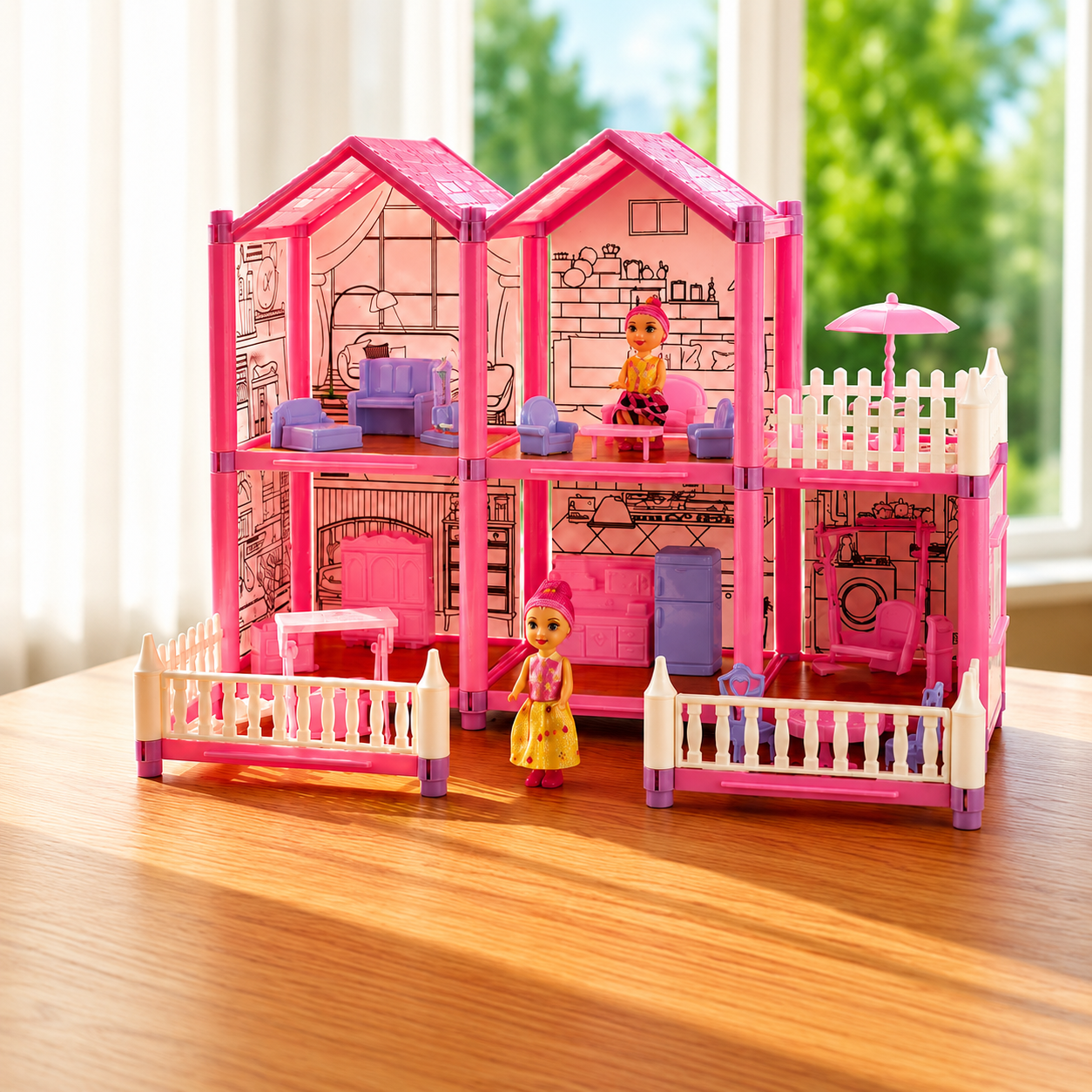 Dreamvilla Dollhouse Playset