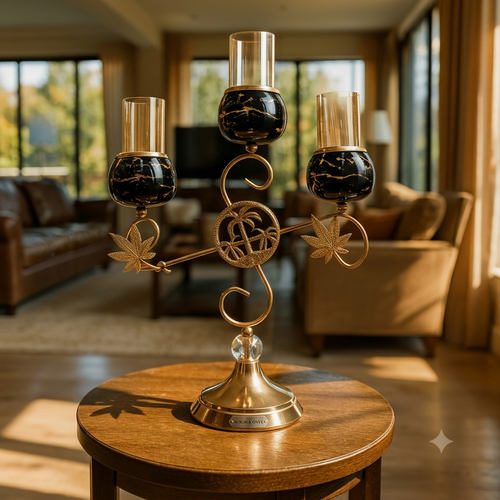 Luxury 3 Head Candle Holder