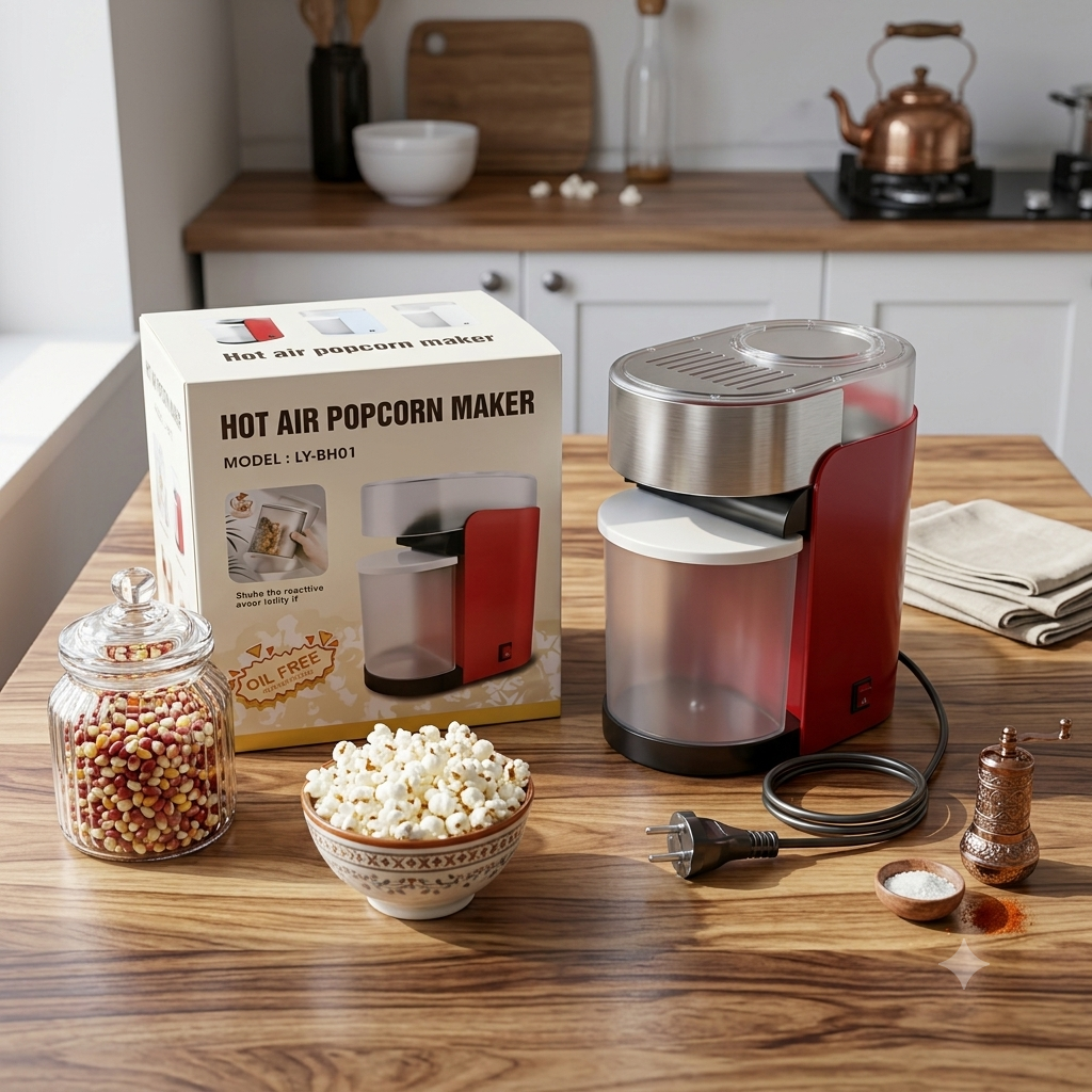 Hot Air Popcorn Maker