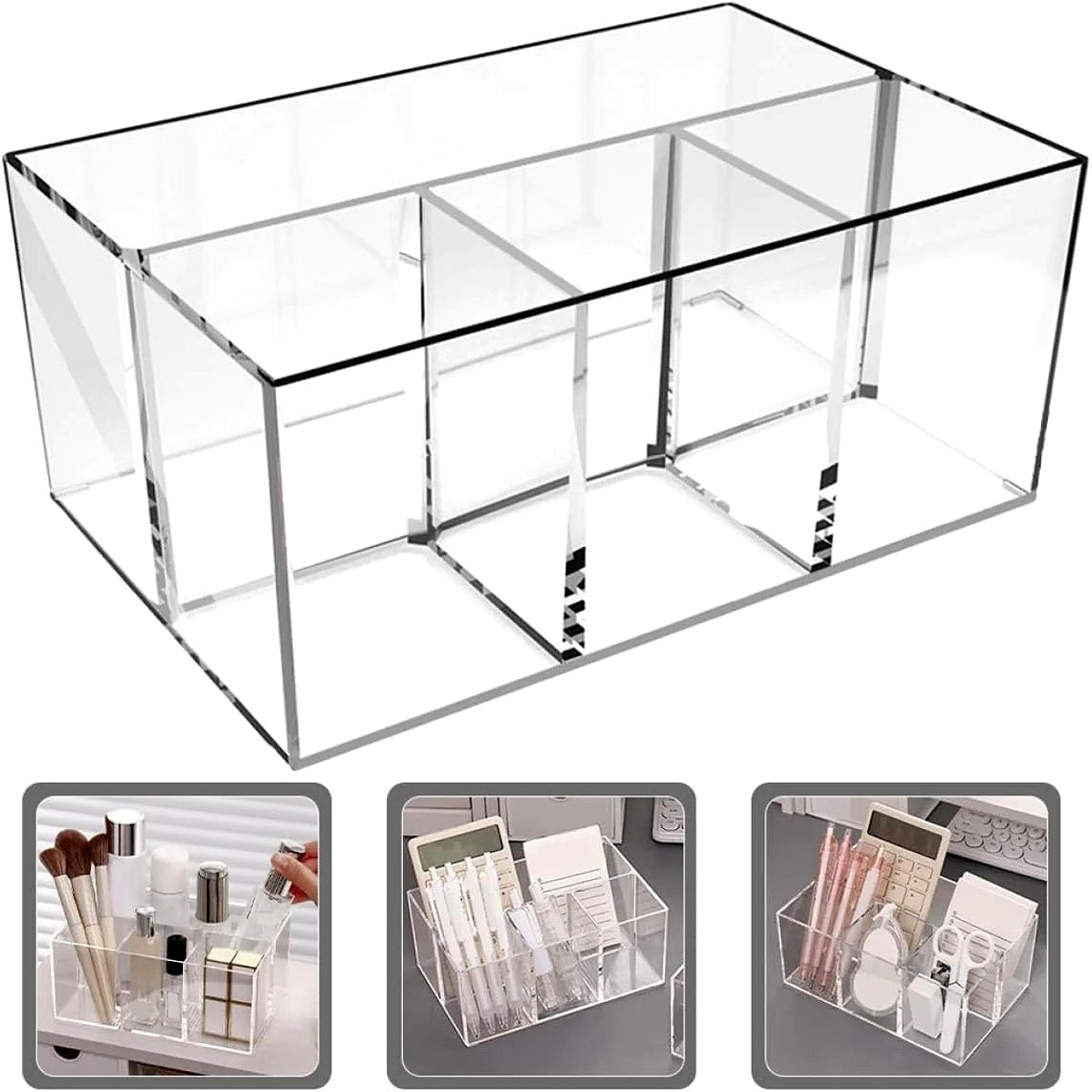 Acrylic Makeup Organizer